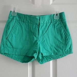Teal JCrew Shorts